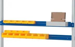 Rau Energieleiste mit Einhängeschiene Systemfeld 1200mm