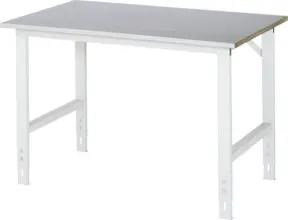 Rau Arbeitstisch Tom BxTxH 1250x800x760-1080mm, Stahlblech Arbeitsplatte