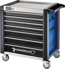 Stahlwille Werkstattwagen 98/7 PRO 7 Schubl. 651 x 1001 x 1020 mm blau, RAL 2703035; schwarz RAL 9005