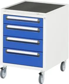 Rau Schubladenschrank E-3-4-mobil BxTxH 490x600x690mm