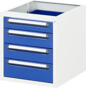 Rau Schubladenschrank E-3-4 Arbeitstisch E BxTxH 490x600x545 mm