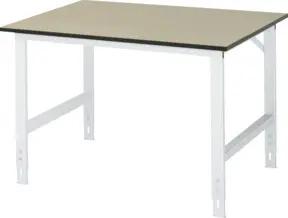 Rau Arbeitstisch MDF BxTxH 1250x1000x760-1080mm