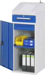 Rau Beistellschrank-Stehpult - Modell 03 BxTxH 450x520x1110/1220mm