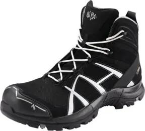 Haix Schnürstiefel schwarz/silber Black Eagle Safety 40 Mid ESD, S3, EU-Schuhgröße: 42