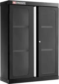 Facom JLS3 Aufsatzschrank + 2 Glastüren schwarz