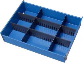 Rau Schubladen-Einteilungs-Set BxTxH 70x430x40/65 2 + 3 Rasterleisten