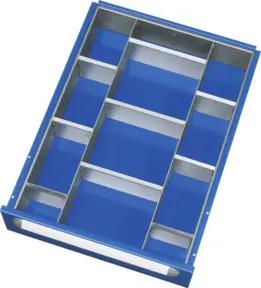 Rau Schubladen-Einteilungs-Set Schublade-E H 60-90mm 2 Trenn + 9 Steckwände