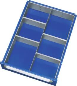 Rau Schubladen-Einteilungs-Set Schublade-E H 120-360mm 1 Trenn + 4 Steckwände