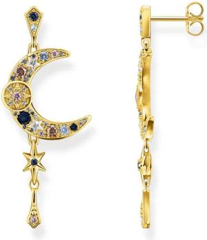 Thomas Sabo Ohrringe - Royalty Mond mit Steine - H2200-959-7