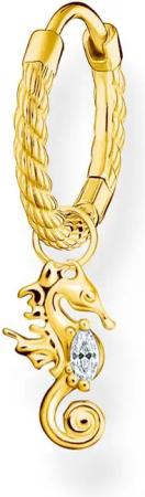 Thomas Sabo Creolen - Creole mit Seepferdchen (einzeln) - CR698-414-14