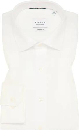 COMFORT FIT Cover Shirt in beige unifarben