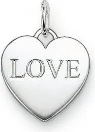 Thomas Sabo Anhänger - Herz "Love" - PE436-001-12