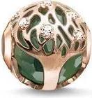 Thomas Sabo Beads - Lebensbaum grün - K0168-842-6