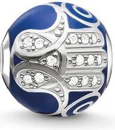 Thomas Sabo Beads - Karma Beads - Blaue Fatimas Hand - K0207-041-32