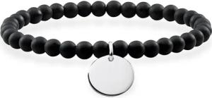 Thomas Sabo Armband - Love Bridge - Schwarz Scheibe - LBA0114-023-11