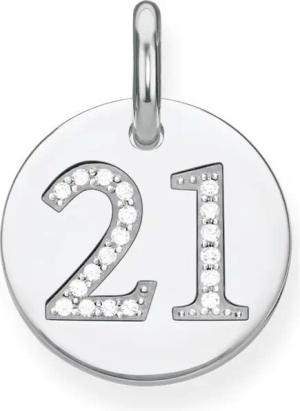 Thomas Sabo Anhänger - Love Bridge Coin 21 - LBPE0019-051-21