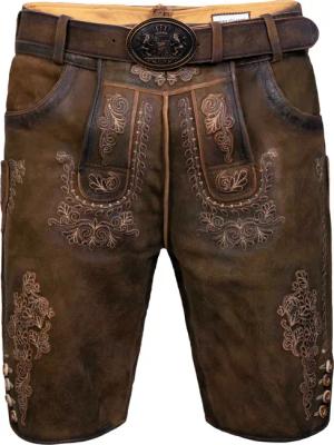 Kurze Wildbock Lederhose Marcel