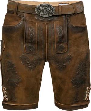 Kurze Wildbock Lederhose Jan