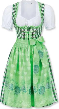 Midi Dirndl Sunny apfel