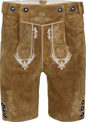 Kurze Trachtenlederhose hellbraun