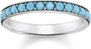 Thomas Sabo Ring - Glam and Soul - Türkise Steine - TR2178-667-17