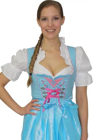 Midi Dirndl Jasmin türkis