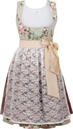 Midi Dirndl Blumen exclusive