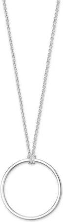 Thomas Sabo Halskette - Charm Club - Kreis Silber - X0252-001-21