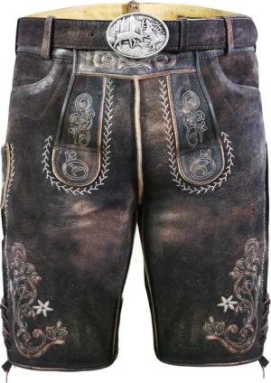Kurze Wildbock Lederhose Alex