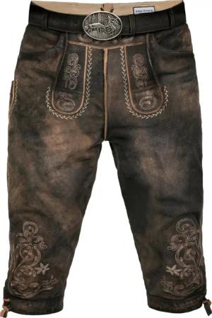 Kniebund Wildbock Lederhose Alex