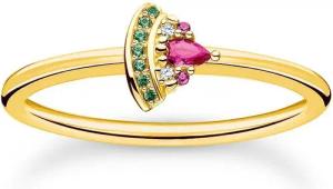 Thomas Sabo Ring - Wassermelone - TR2353-488-7