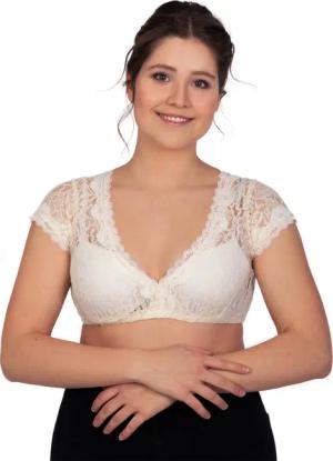 Dirndlbluse Leonie beige