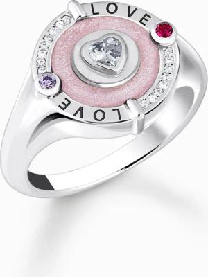 Thomas Sabo Ring - Siegelring mit Herz - TR2447-390-9