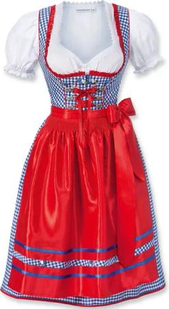 Mini Dirndl Ira blau