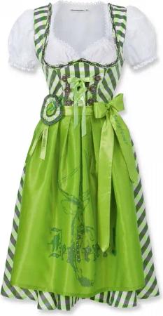 Midi Dirndl Neon greeny
