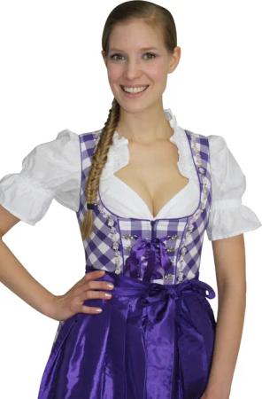 Mini Dirndl Joy violett