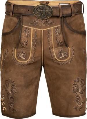 Kurze Wildbock Lederhose Markus