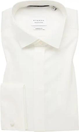 MODERN FIT Cover Shirt in beige unifarben