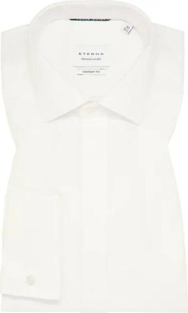 COMFORT FIT Cover Shirt in beige unifarben