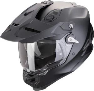 Scorpion Exo Motorradhelm Scorpion Exo-ADF-9000 AIR Solid Adventure-Helm Matt-Schwarz