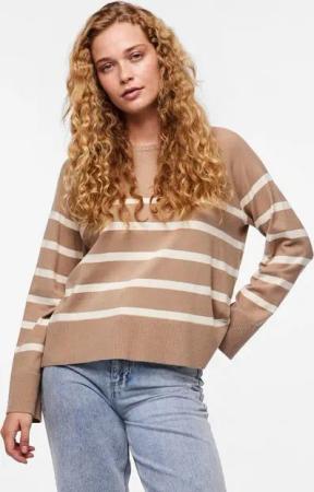 pieces Rundhalspullover PCSIA LS KNIT NOOS BC
