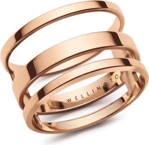 Daniel Wellington DW Elan Triad Ring 56 Rose Gold