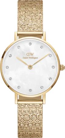 Daniel Wellington DW Uhr Petite Lumine Pressed Piano Gold 28mm