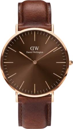 Daniel Wellington DW Uhr Classic St Mawes Amber Rose Gold 40mm