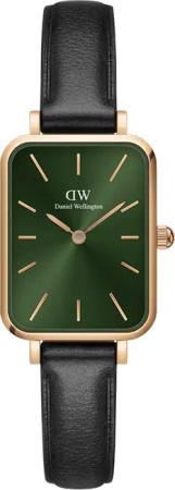 Daniel Wellington DW Uhr Quadro Pressed Sheffield Emerald Rose Gold 20x26mm