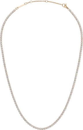 Daniel Wellington DW Classic Tennis Necklace 40-44 cm Rose Gold