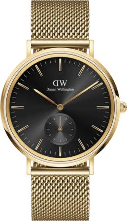 Daniel Wellington DW Uhr Classic Multi-Eye Evergold Onyx 40mm Gold
