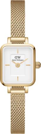 Daniel Wellington DW Uhr Quadro Mini Evergold 15.4x18.2mm Gold