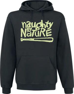 Naughty by Nature Kapuzenpullover - Classic Logo OPP - S bis L - für Männer - Größe M - schwarz  - Lizenziertes Merchandise!