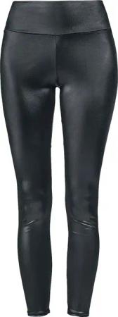 Ocultica - Gothic Leggings - Wetlook-Leggings - S bis XXL - für Damen - Größe XXL - schwarz